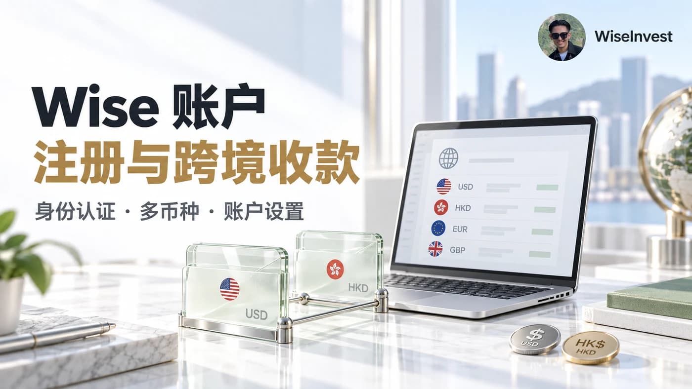 Wise 账户：注册与跨境收款，身份认证 · 多币种 · 账户设置